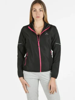 Athl Dpt Giacca running da donna con cappuccio