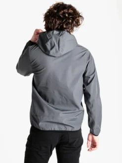 Athl Dpt Giacca sportiva da uomo impermeabile con cappuccio e zip