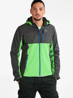 Athl Dpt Giacca uomo impermeabile con cappuccio