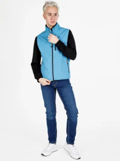 Athl Dpt Gilet da uomo impermeabile con zip