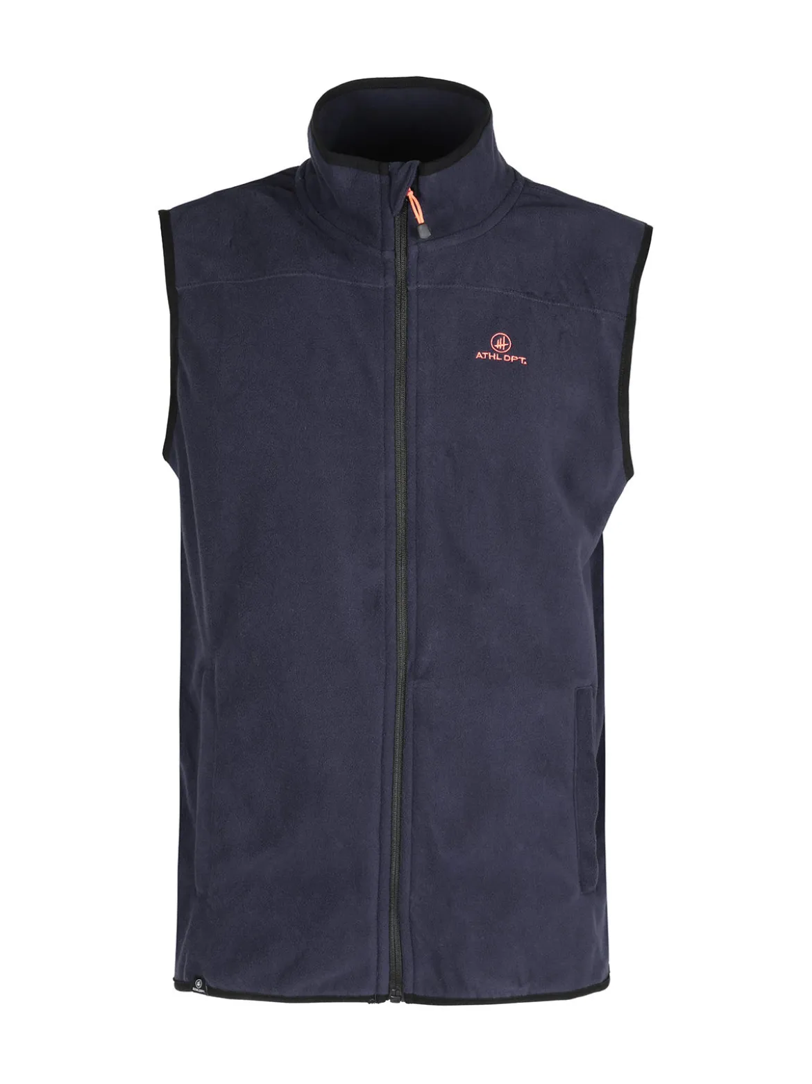 Athl Dpt Gilet da uomo in pile con zip