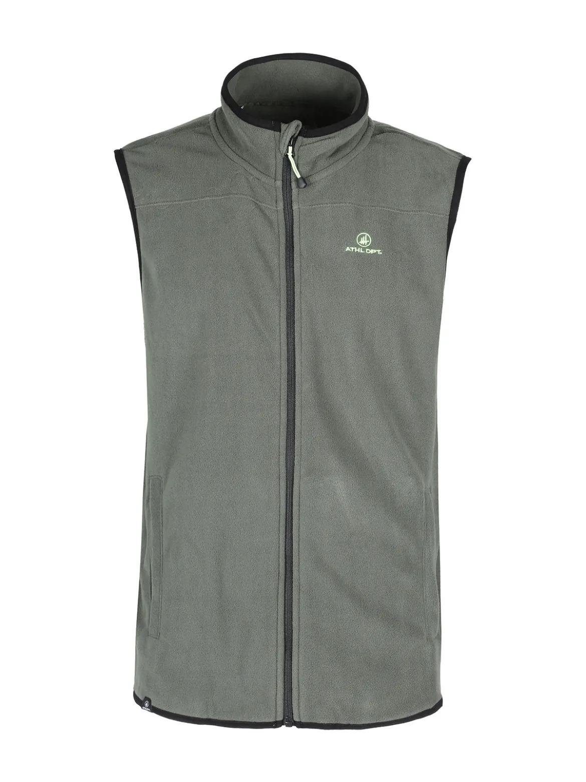 Athl Dpt Gilet da uomo in pile con zip