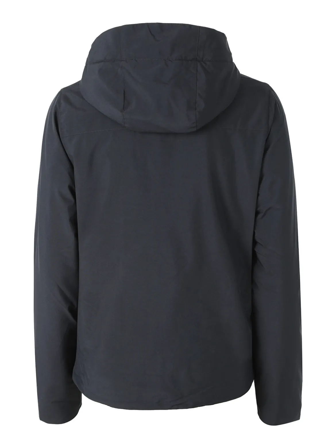 Athl Dpt Giubbotto donna impermeabile con cappuccio e zip - blu scuro