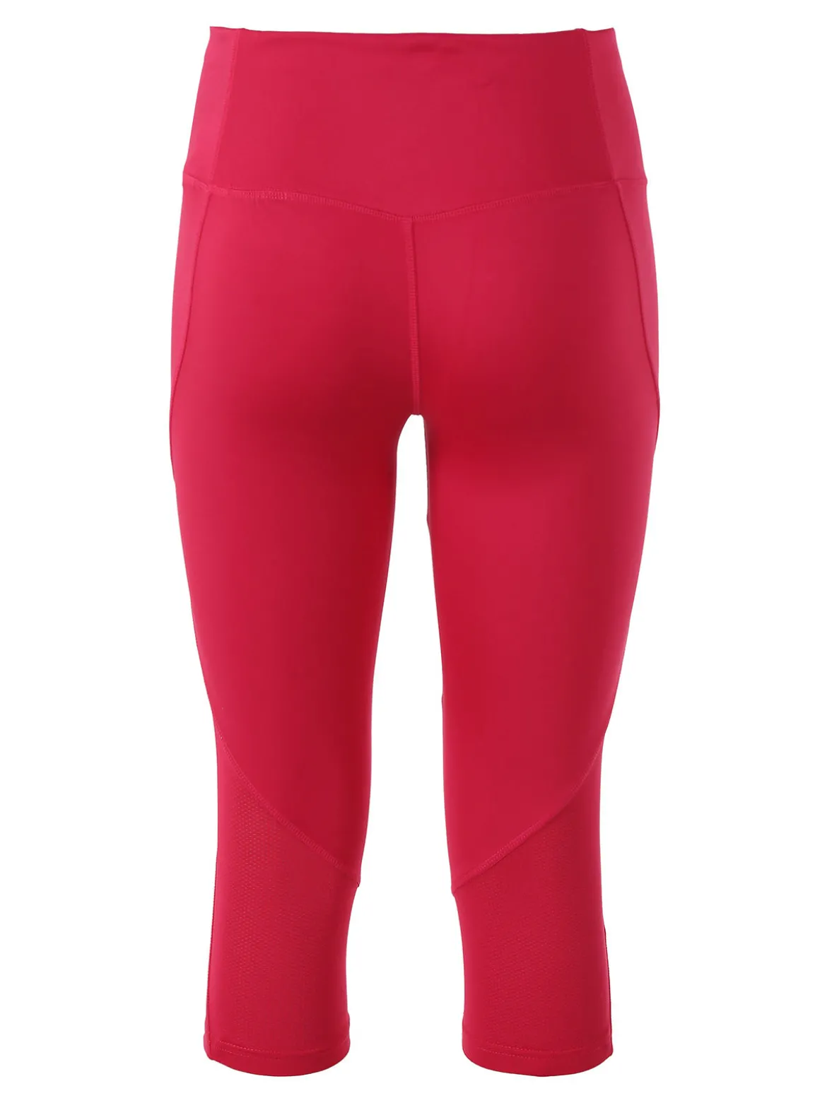 Athl Dpt Leggings donna tre quarti sportivi elasticizzati - fucsia