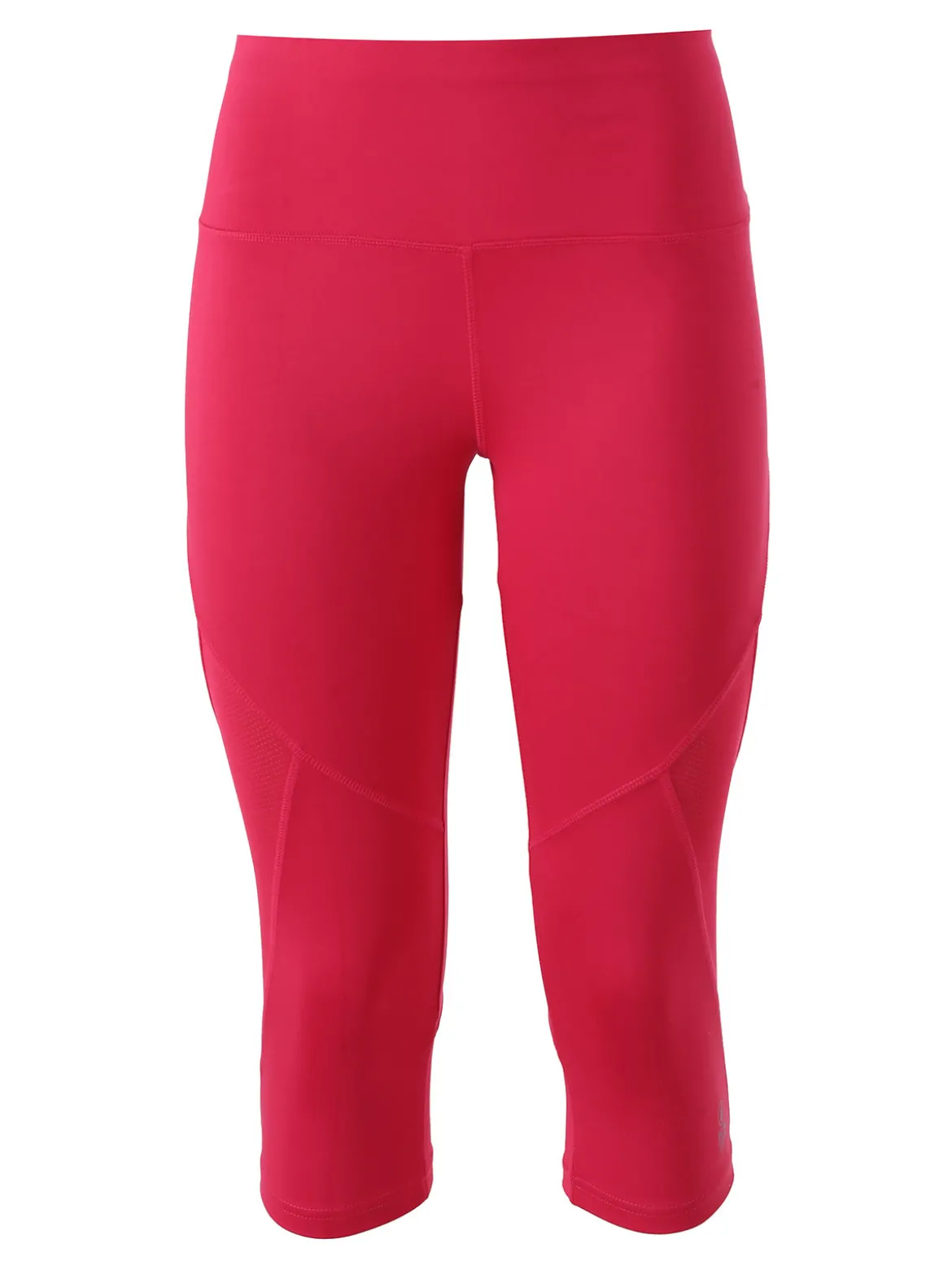 Athl Dpt Leggings donna tre quarti sportivi elasticizzati - fucsia