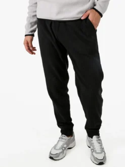 Athl Dpt Pantaloni in pile da uomo - nero