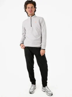 Athl Dpt Pantaloni in pile da uomo - nero