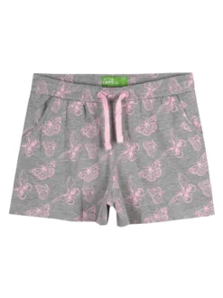 Athl Dpt Shorts con stampa farfalle in cotone