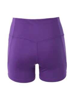 Athl Dpt Shorts sportivi da donna elasticizzati - viola