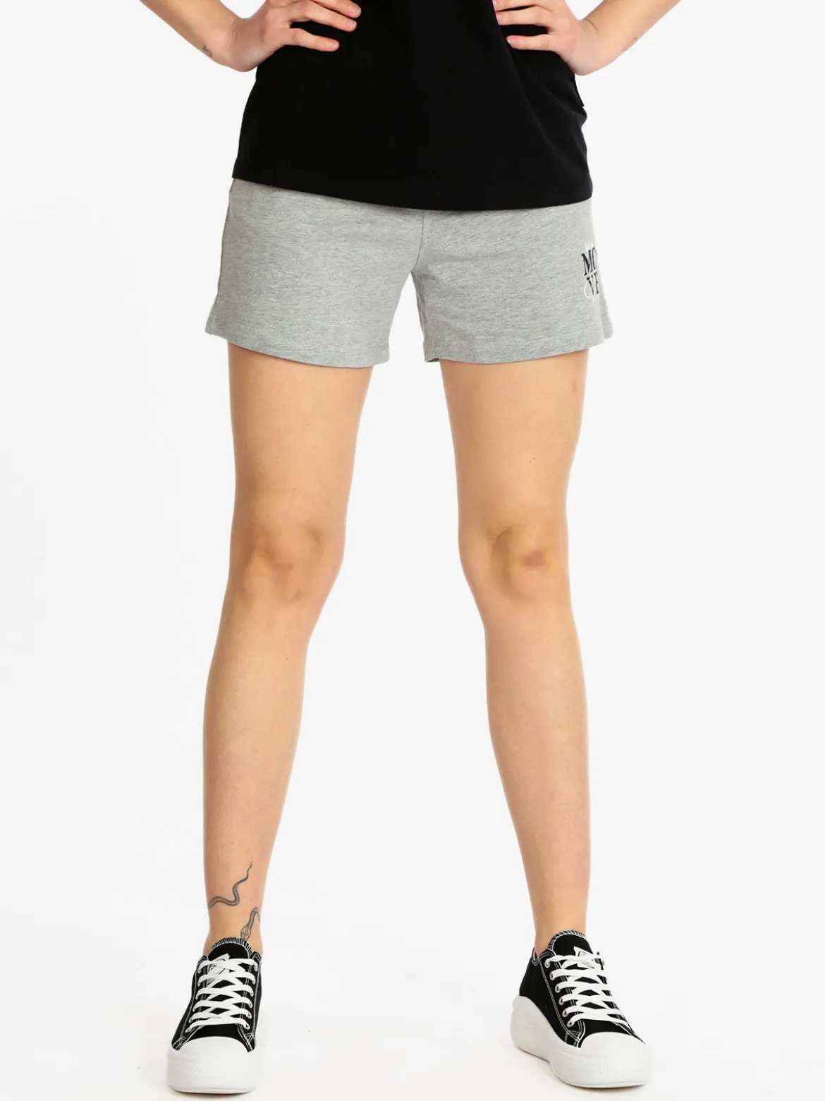 Athl Dpt Shorts sportivi donna in cotone