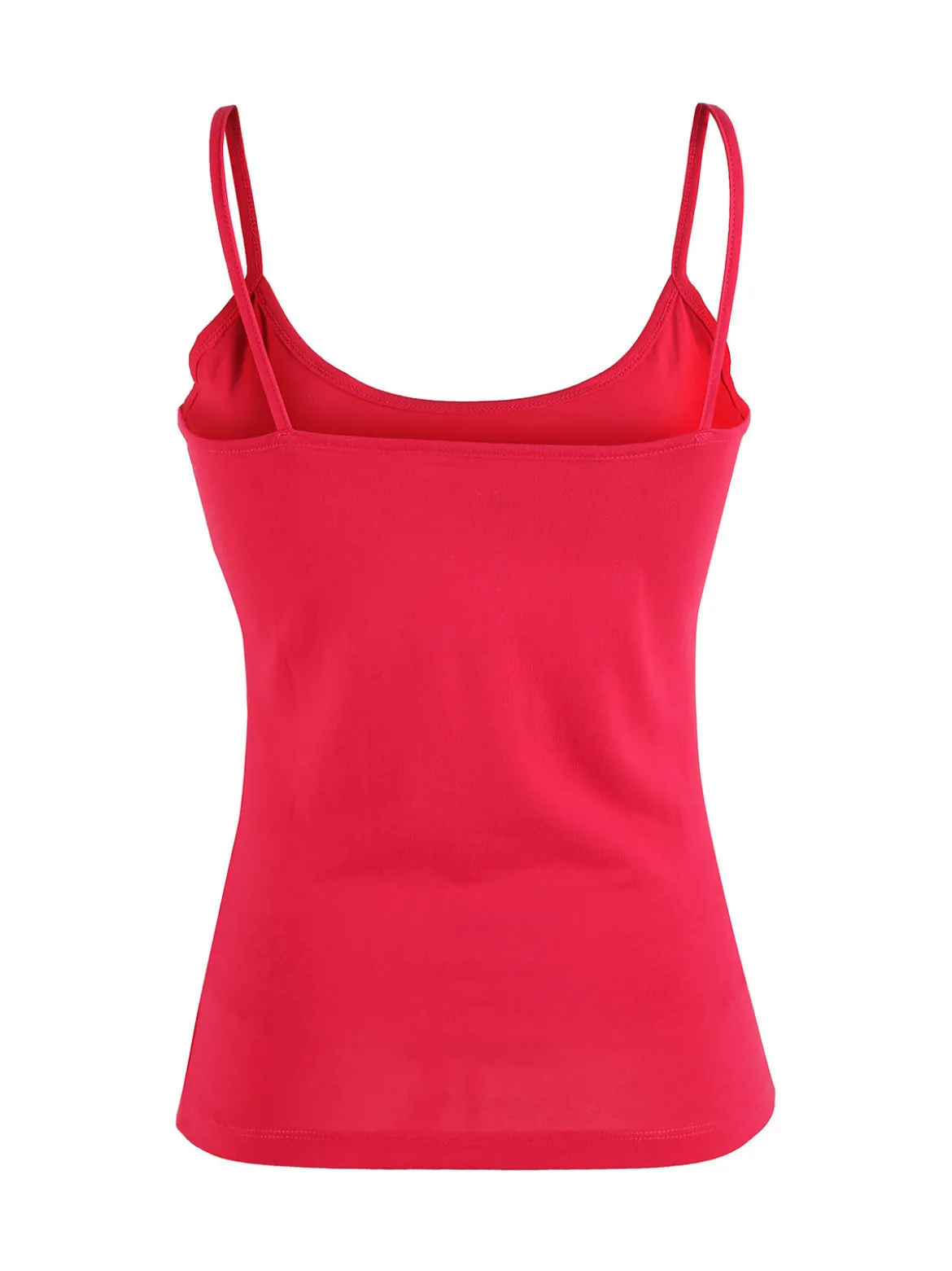 Athl Dpt Top donna in cotone con spalline sottili