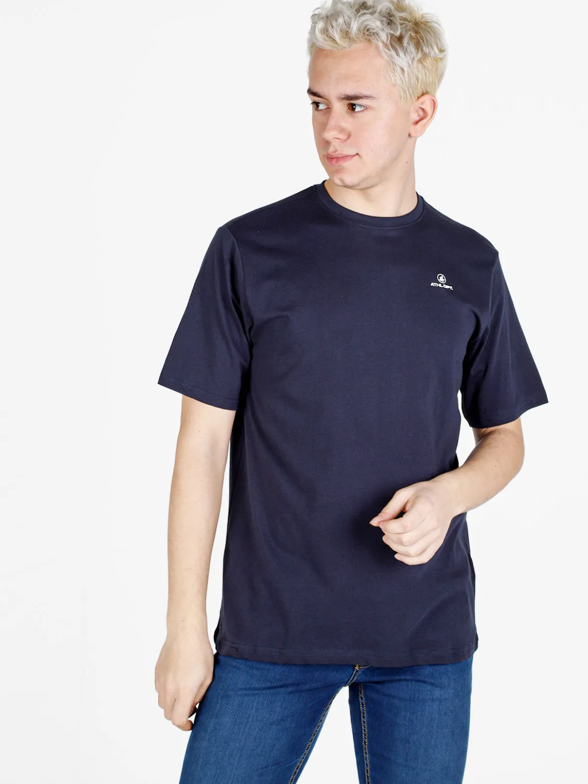 Athl Dpt T-shirt da uomo in cotone con logo