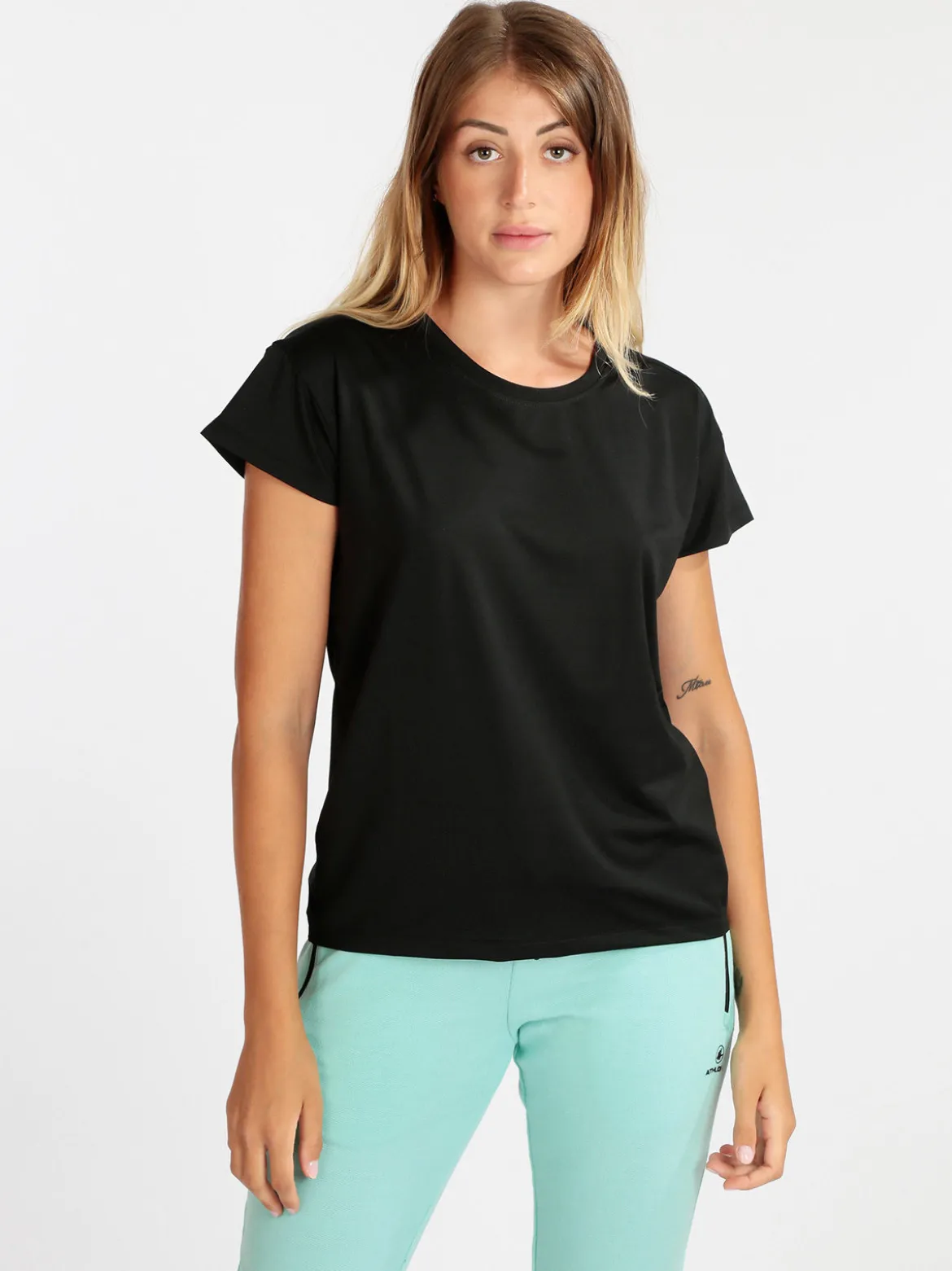 Athl Dpt T-shirt donna in tessuto tecnico sportivo