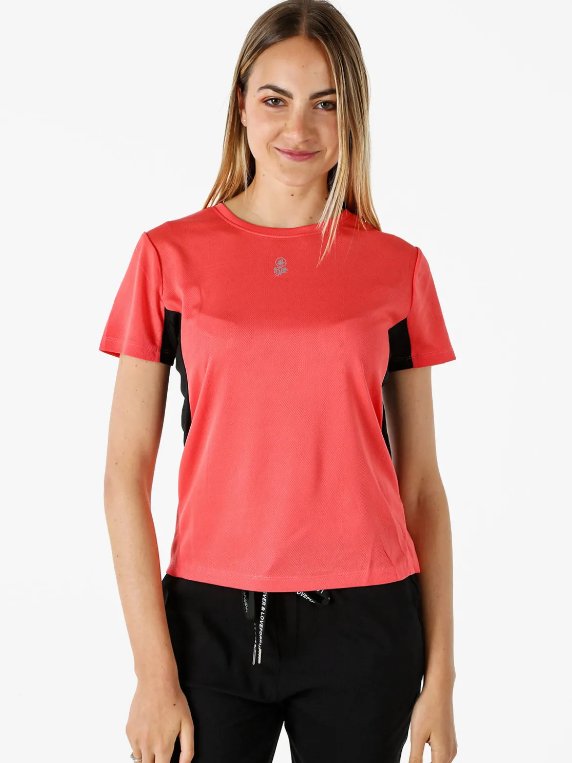 Athl Dpt T-shirt sportiva da donna traspirante - arancione