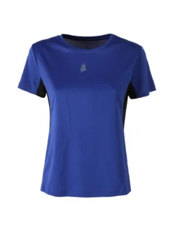 Athl Dpt T-shirt sportiva da donna traspirante - blu