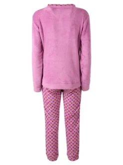 Australian Pigiama donna invernale in pile - lilla