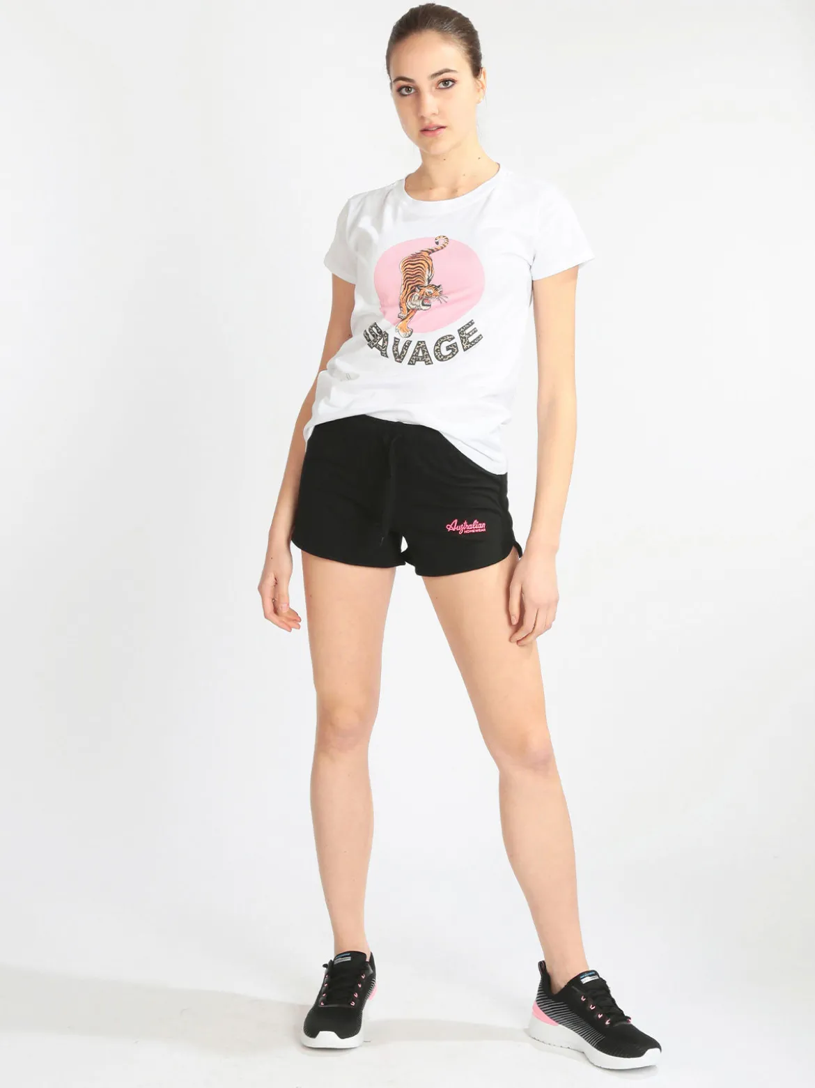 Australian Shorts sportivi donna in cotone
