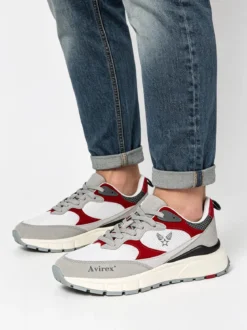 Avirex Sneakers stringate da uomo - rosso