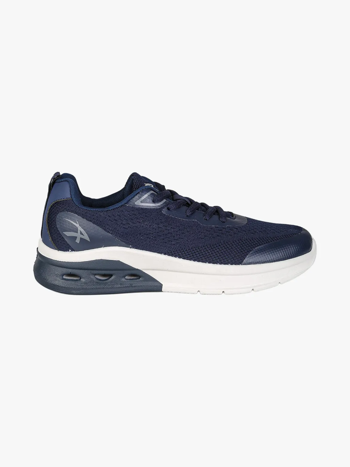 Axa Shoes Sneakers sportive da uomo in maglia - blu scuro