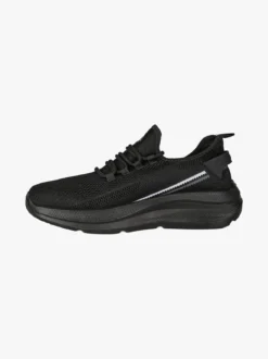 Axa Shoes Sneakers sportive da uomo in maglia - nero