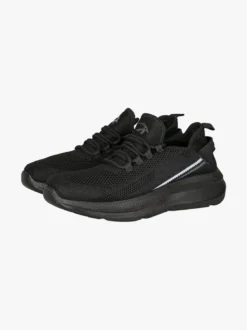 Axa Shoes Sneakers sportive da uomo in maglia - nero
