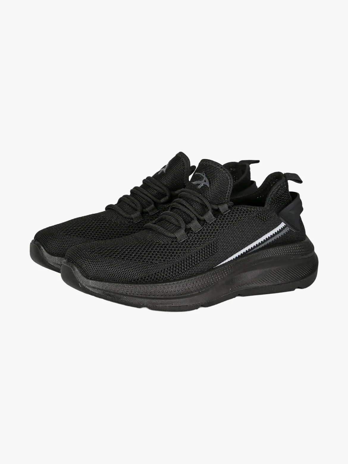 Axa Shoes Sneakers sportive da uomo in maglia - nero