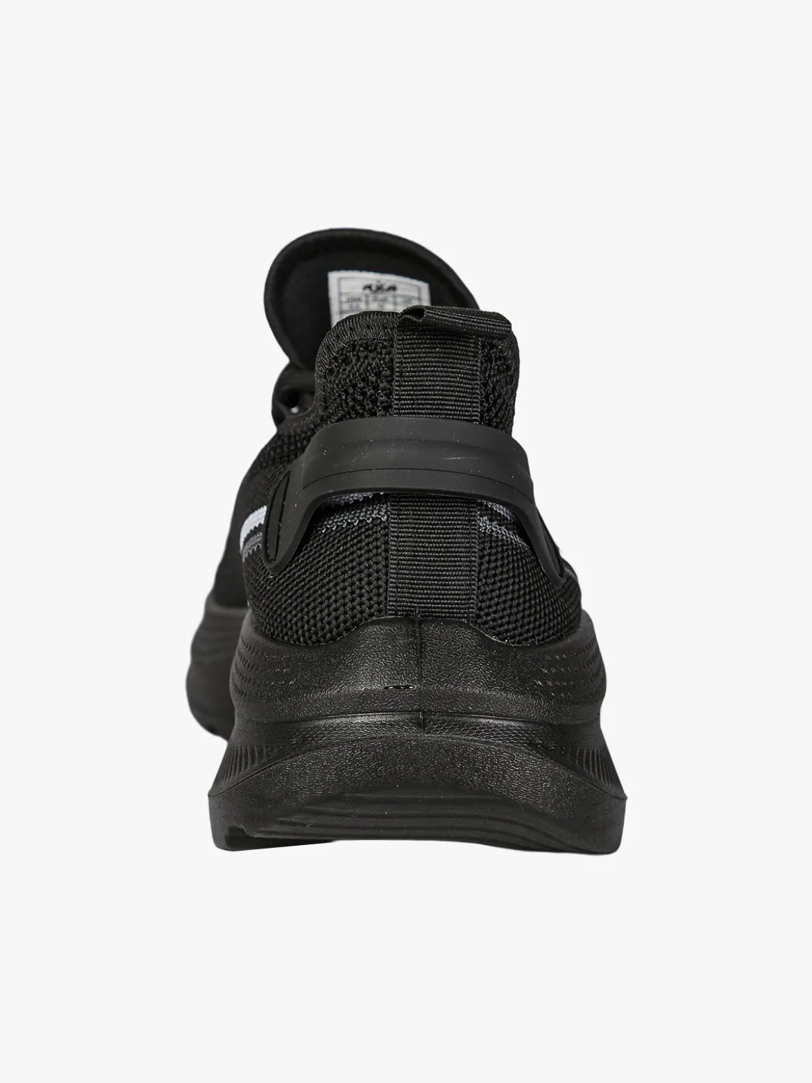 Axa Shoes Sneakers sportive da uomo in maglia - nero