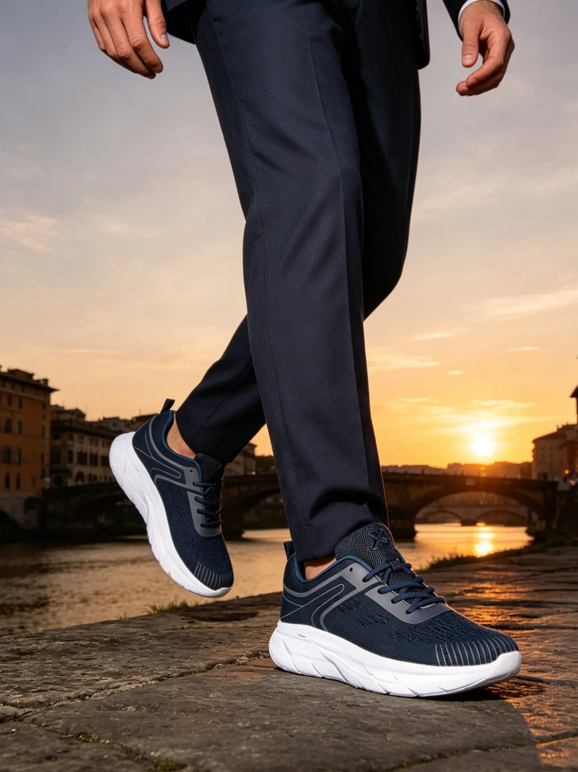 Axa Shoes Sneakers sportive da uomo in tessuto