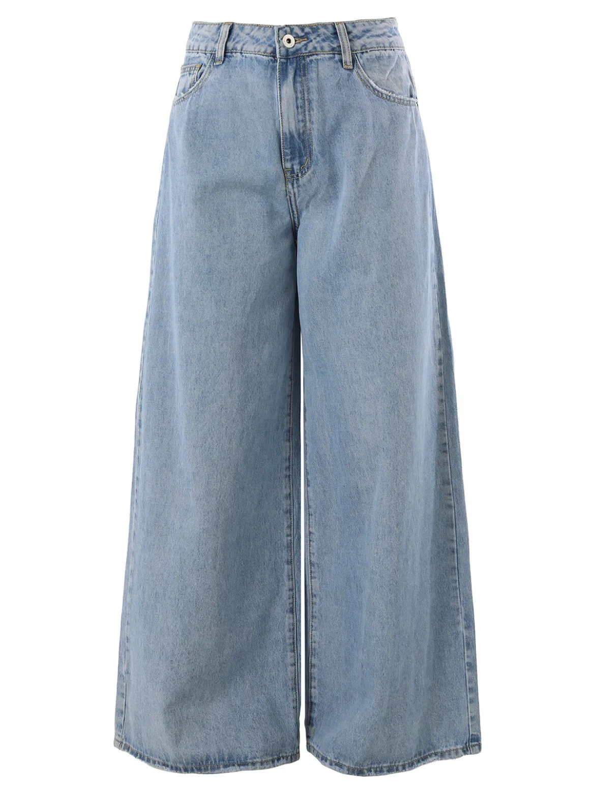 Ayaaa Jeans donna a gamba larga - jeans