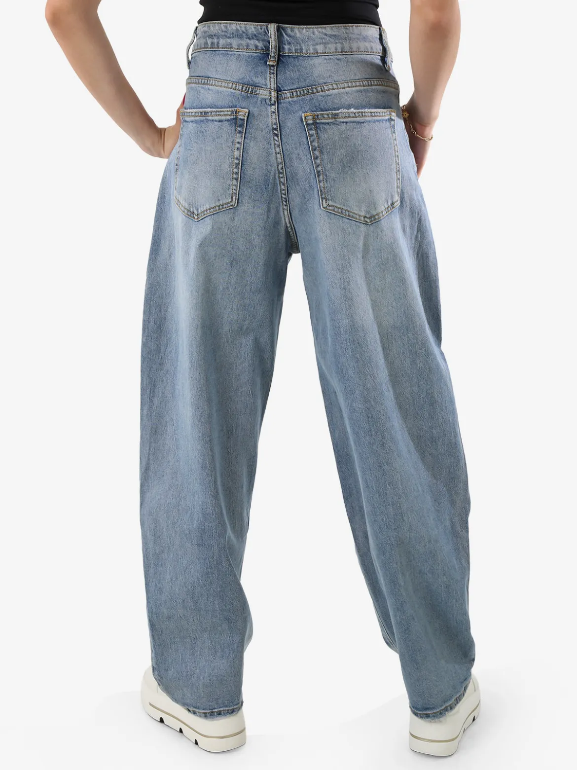 Ayaaa Jeans donna baggy - jeans