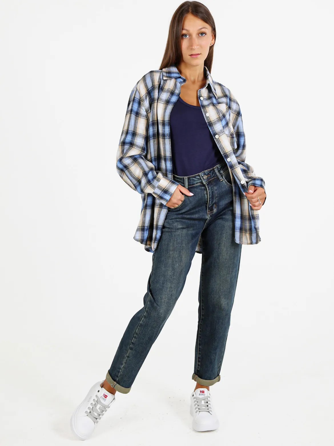 Ayaaa Jeans donna mom fit - jeans