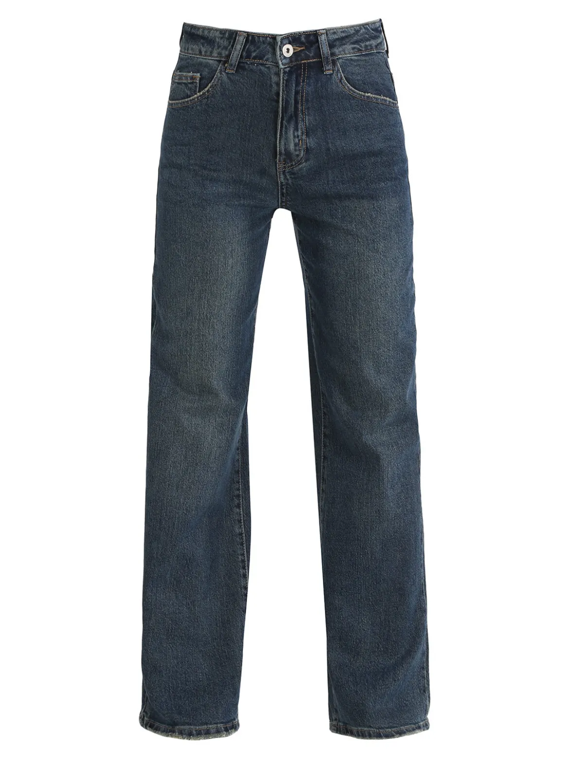 Ayaaa Jeans donna straight leg a vita alta - jeans