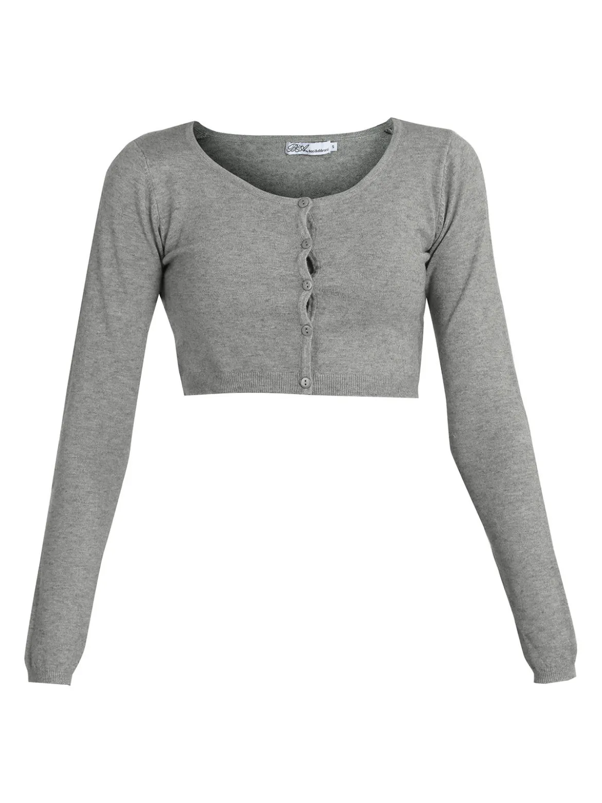 Baci & Abbracci Coprispalle corto in maglia con bottoni