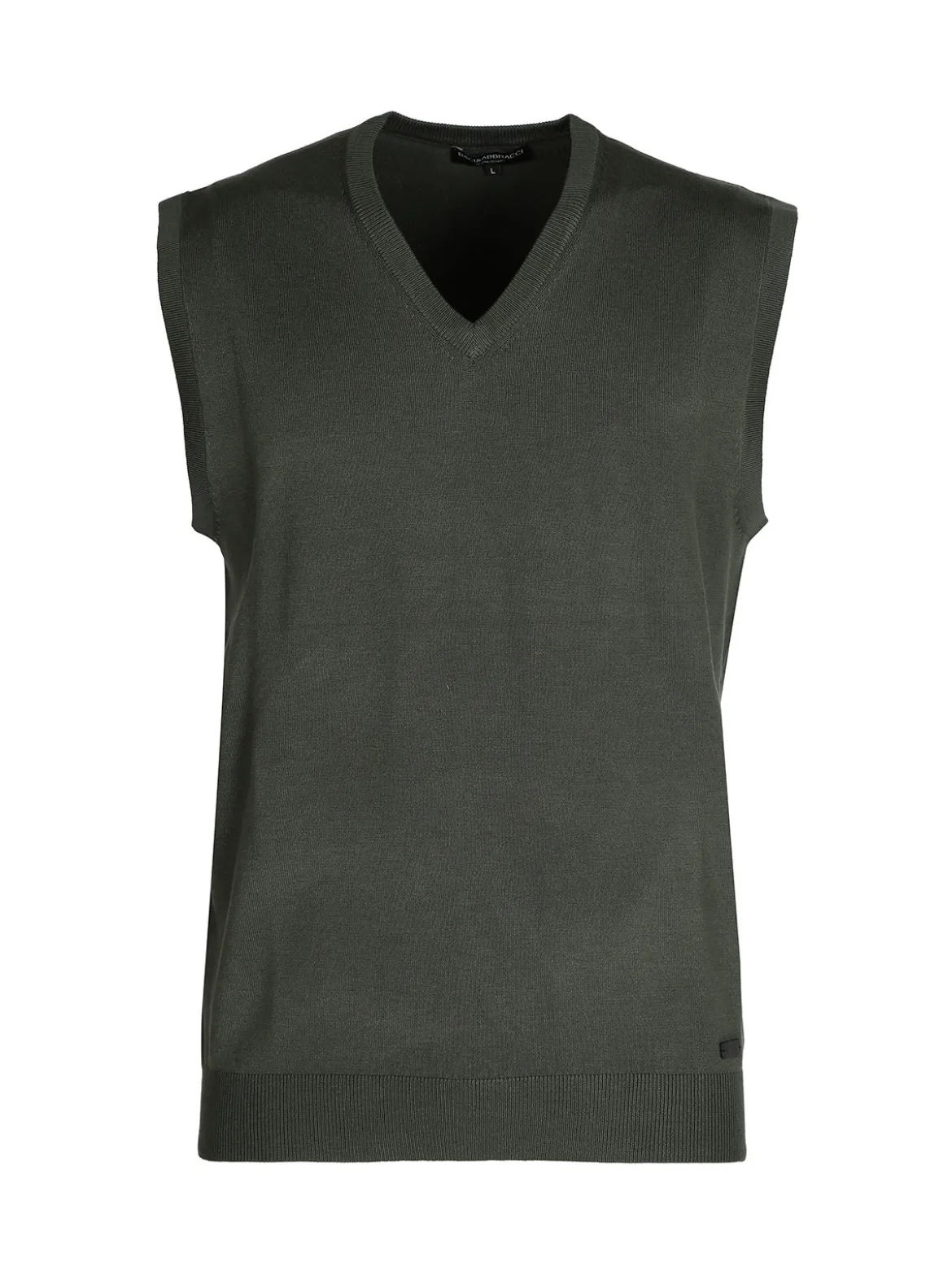 Baci & Abbracci Gilet uomo smanicato in maglia