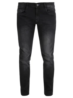 Baci & Abbracci Jeans da uomo slim fit a vita bassa- nero