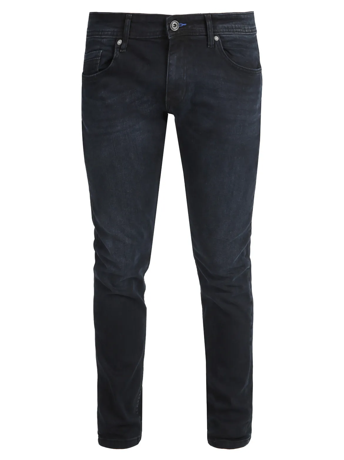 Baci & Abbracci Jeans da uomo slim fit a vita bassa - nero