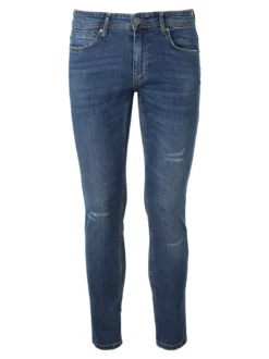 Baci & Abbracci Jeans da uomo slim fit con piccoli strappi - jeans