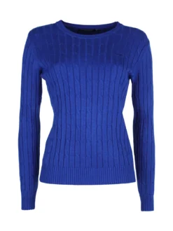 Baci & Abbracci Maglione girocollo a trecce da donna