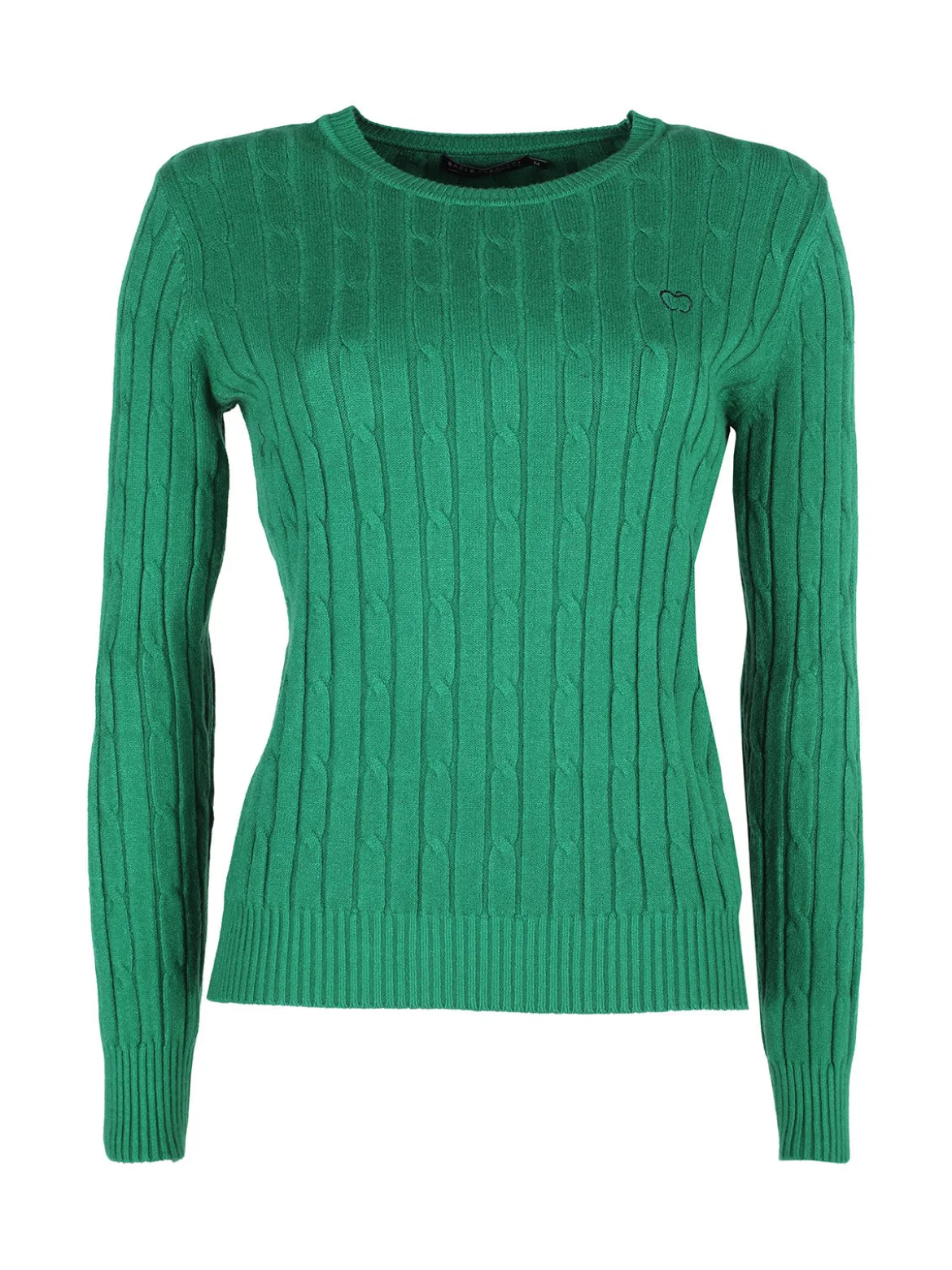 Baci & Abbracci Maglione girocollo a trecce da donna