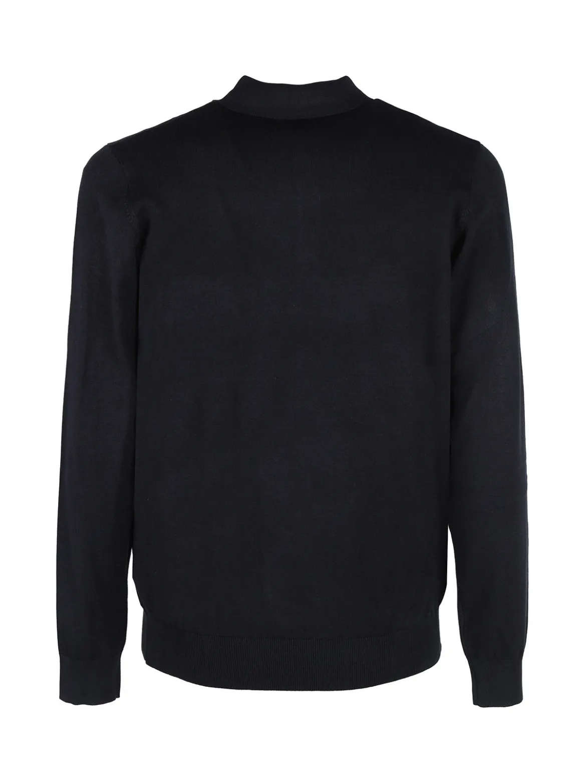 Baci & Abbracci Polo da uomo in maglia a maniche lunghe