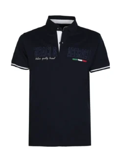 Baci & Abbracci Polo da uomo manica corta
