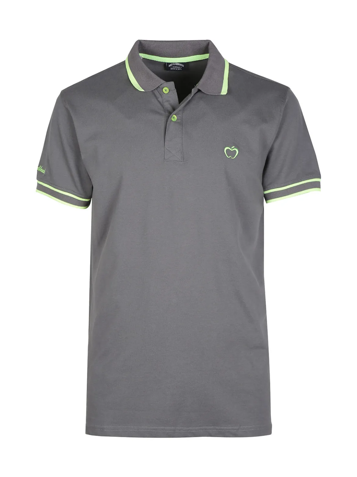 Baci & Abbracci Polo uomo manica corta con scritta