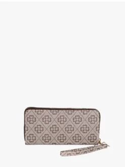 Baci & Abbracci Portafoglio da donna con zip - marrone
