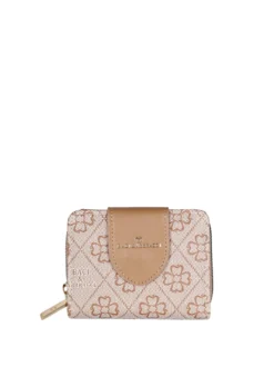 Baci & Abbracci Portafoglio donna mini con doppia chiusura - khaki