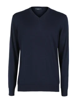 Baci & Abbracci Pullover da uomo in maglia scollo V