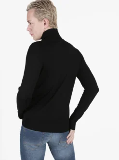 Baci & Abbracci Pullover dolcevita in maglia da uomo