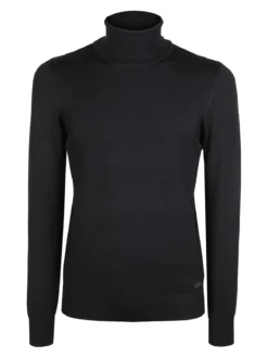 Baci & Abbracci Pullover dolcevita in maglia da uomo