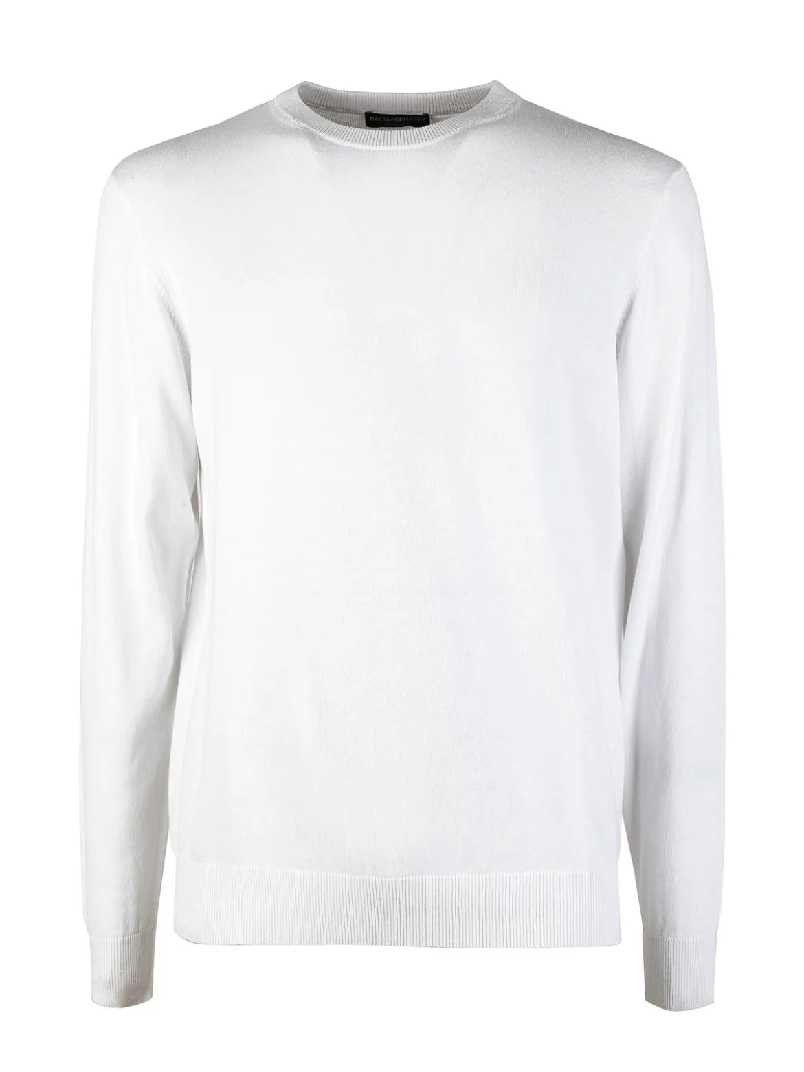 Baci & Abbracci Pullover girocollo da uomo in maglia extra fine
