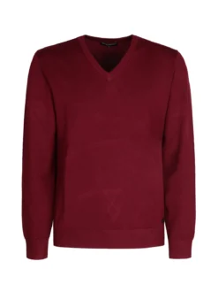 Baci & Abbracci Pullover uomo in maglia scollo a V