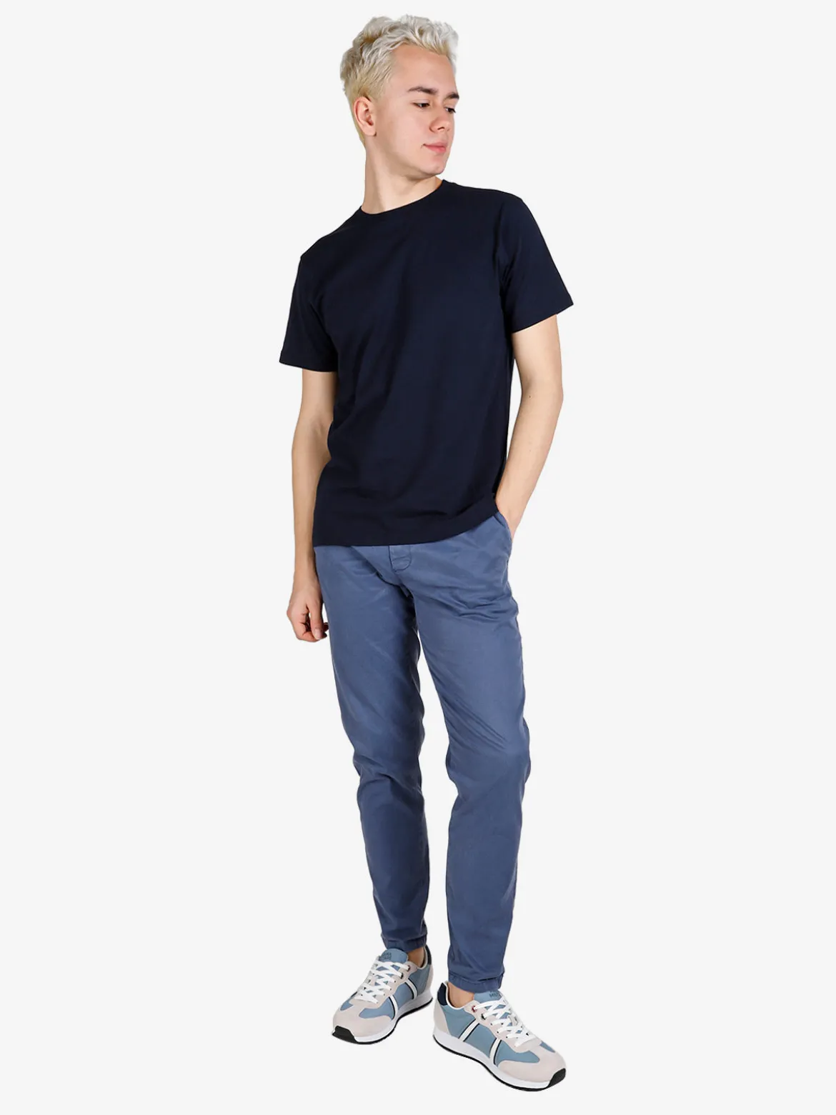 Baci & Abbracci T-shirt girocollo da uomo in cotone